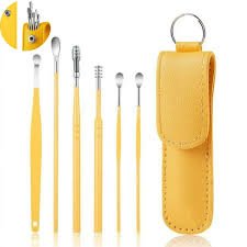 Ear Wax Cleaning Kit, 6 Pcs Ear Pick Tools