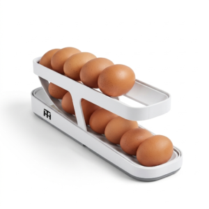 Slide Type Egg Storage Box Refrigerator Side Door Storage Box Roll Egg