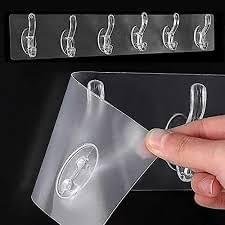 Transparent Self-Adhesive Hook Patti - Image 2