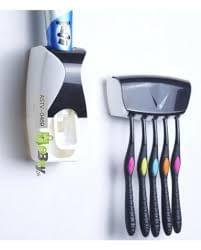 Tooth Paste Dispenser With Brush Holder - Image 3