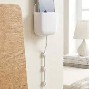 Wall Self-Adhesive Mounted Mobile Holder or Multipurpose wall holder Charging Point and Remote Holder
